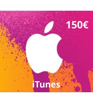iTunes EUR 150 Card IT Key 